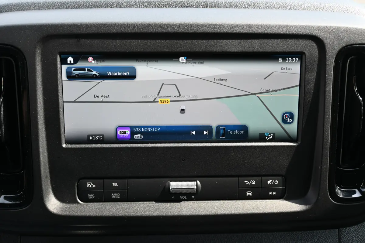 116 CDI DC L3 Pro LED, 2500 kg trekhaak, Navigatie en Smartphone integratie, Etc.