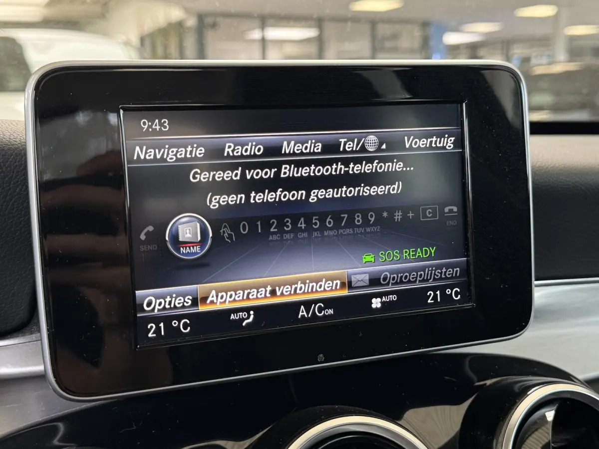 C180 Prestige Automaat | Nieuwe APK! | Navigatie | LED Verlichting | Dode Hoek Detectie | Panorama schuif/Kanteldak, Elektrisch | Stoelverwarming | PDC | Automatische Airco | 17"Lmv | Halfle