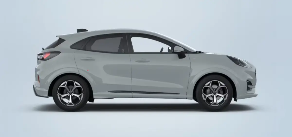 1.0 EcoBoost ST-Line Automaat | Nieuw te bestellen | Vanaf prijs | 155 PK Automaat | €5000,- Ready Set Ford voordeel | 0,99% rente met Ford Options | Cactus Grey |
