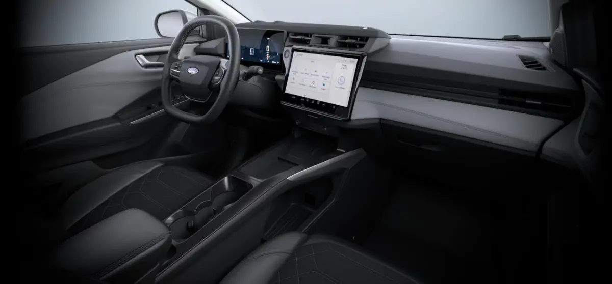 Premium 47 kWh | Nieuw te bestellen | Vanaf Prijs | €4400,- Ready Set Ford voordeel | 0,99% Rente met Ford Options | 404km rijbereik WLTP | Cactus Grey |