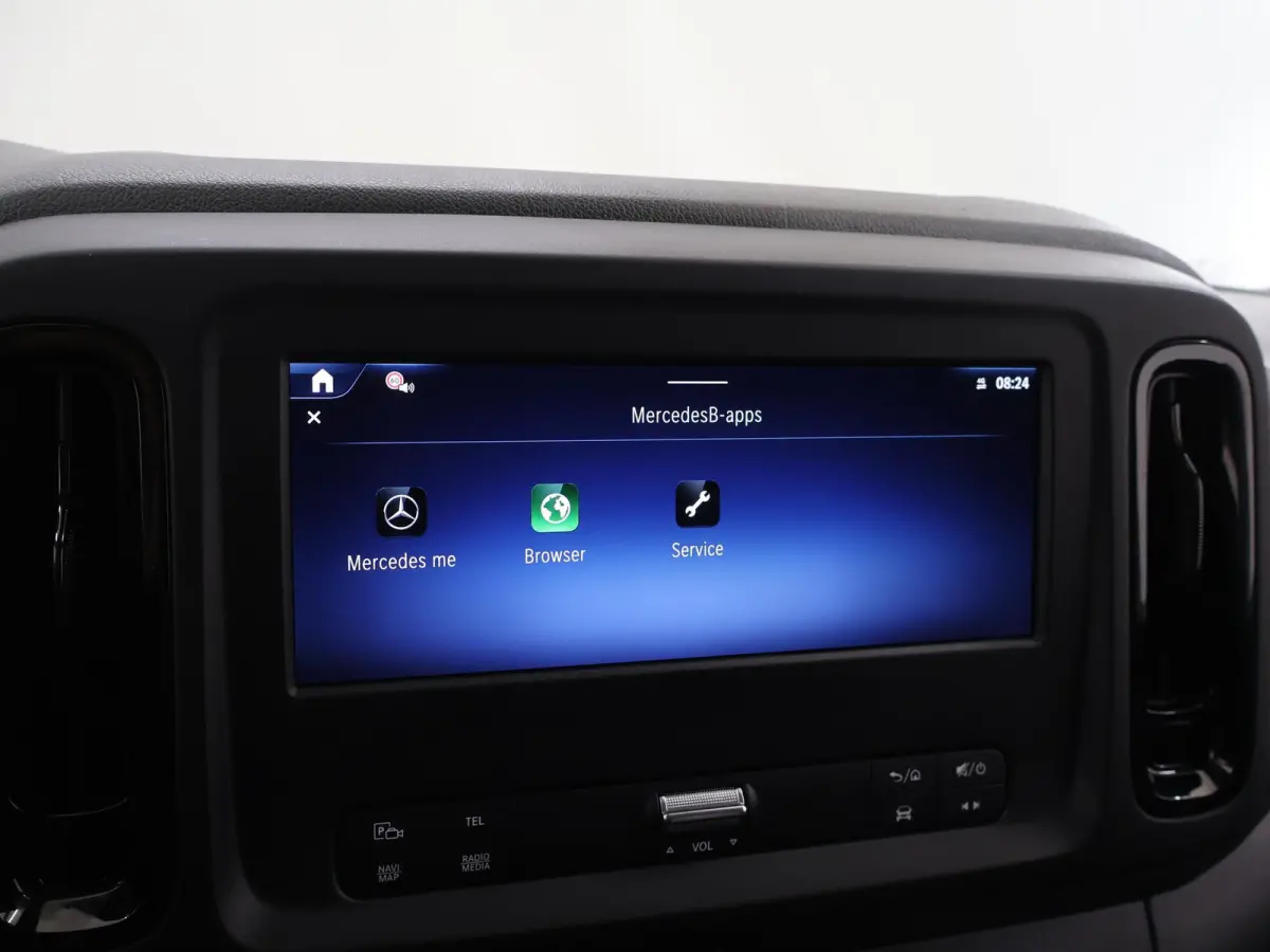 116 CDI | Aut. | Lang L2 | Parkeercamera | Navigatie | 3-zits | Dodehoekwaarschuwing | Achterdeuren 270° | Airco | Stoelverwarming | Spiegelpakket | Certified