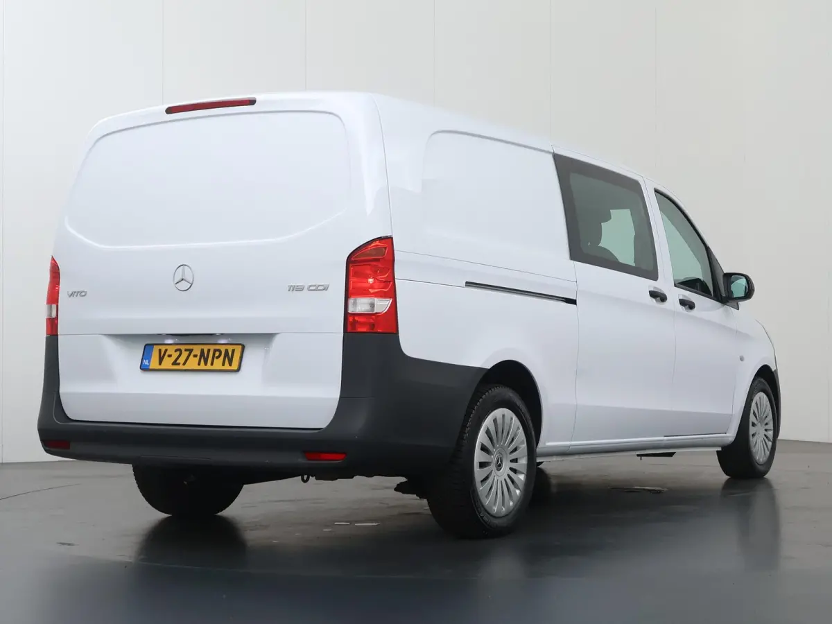 119 CDI | Aut. | XL L3 | Dubbele Cabine | 5-zits | Stoelverwarming | Navigatie | Parkeercamera | Cruise Control | Certified