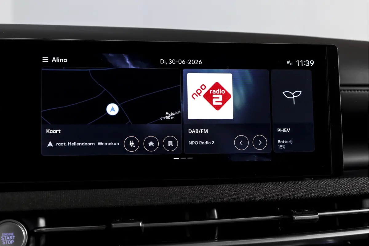 1.6 T-GDI PHEV Premium Sky 4WD | S/K-Panodak | Elek. Stoelen | Adapt. Cruise | Stoelventilatie+Verw. | 360 Camera | NAV+App. Connect | Krell | Elek. Klep LM 19" | 1125