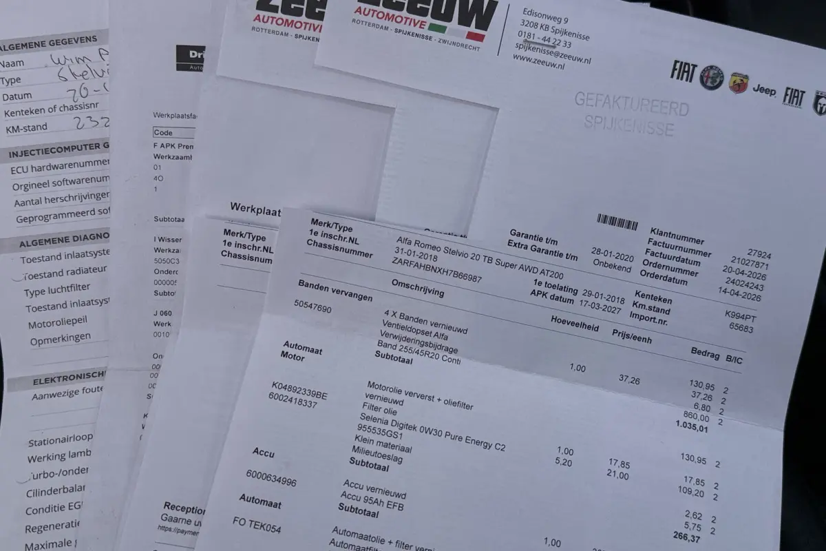 2.0 T AWD Super Veloce | Squadra Tuning | Afn. Trekhaak | Automaat | BSM | Elek. stoel | Stoel-&stuurverwarming