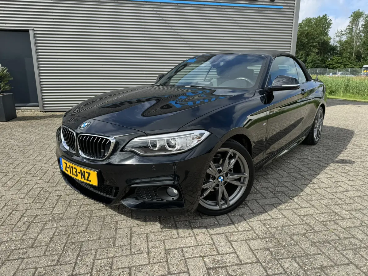 218i High Executive M Sport 18 inch Xenon Lederen interieur PDC Navigatie Stuurverwarming Stoelverwarming 18 Inch