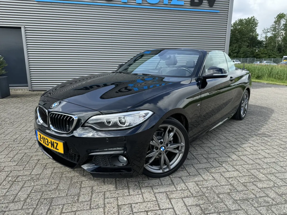 218i High Executive M Sport 18 inch Xenon Lederen interieur PDC Navigatie Stuurverwarming Stoelverwarming 18 Inch