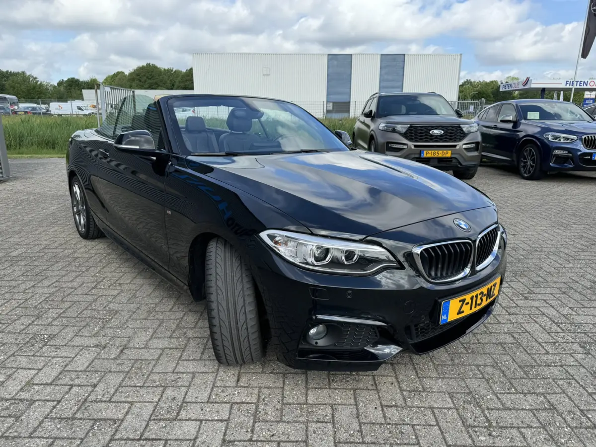218i High Executive M Sport 18 inch Xenon Lederen interieur PDC Navigatie Stuurverwarming Stoelverwarming 18 Inch