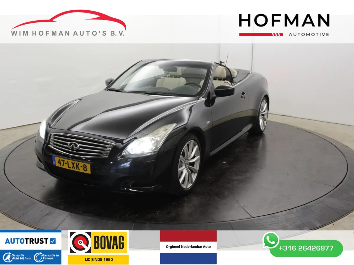 Infiniti G Cabrio leasen