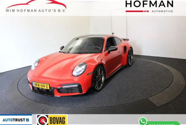 3.8 Turbo S Aerokit Carbon Nose lift 360º Camera PPF Sport Uitlaat