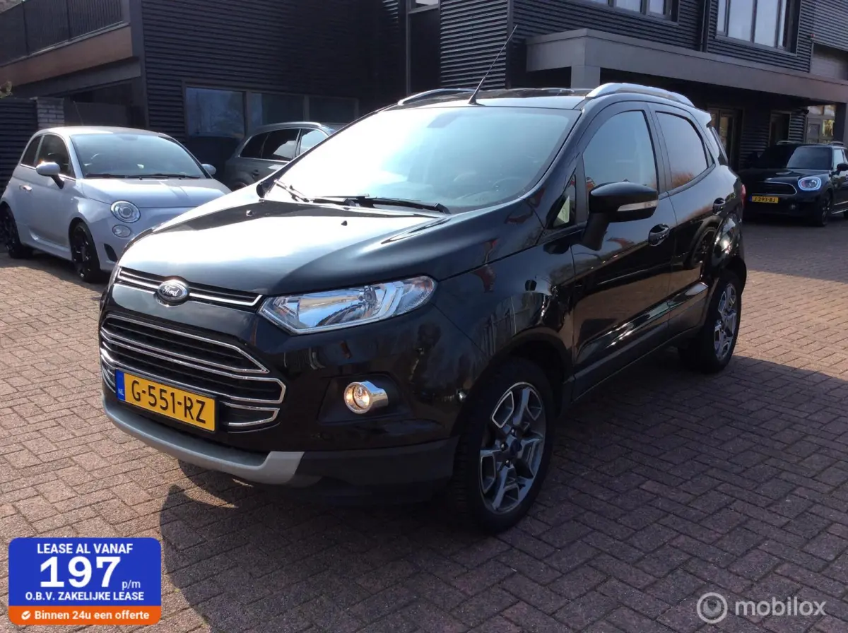 1.0 EcoBoost Titanium S Navi Camera 17" half leder