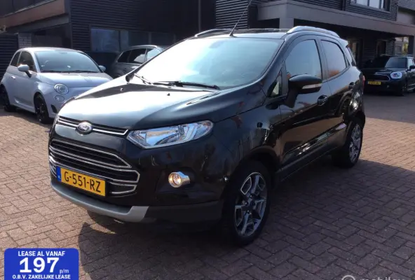 1.0 EcoBoost Titanium S Navi Camera 17" half leder