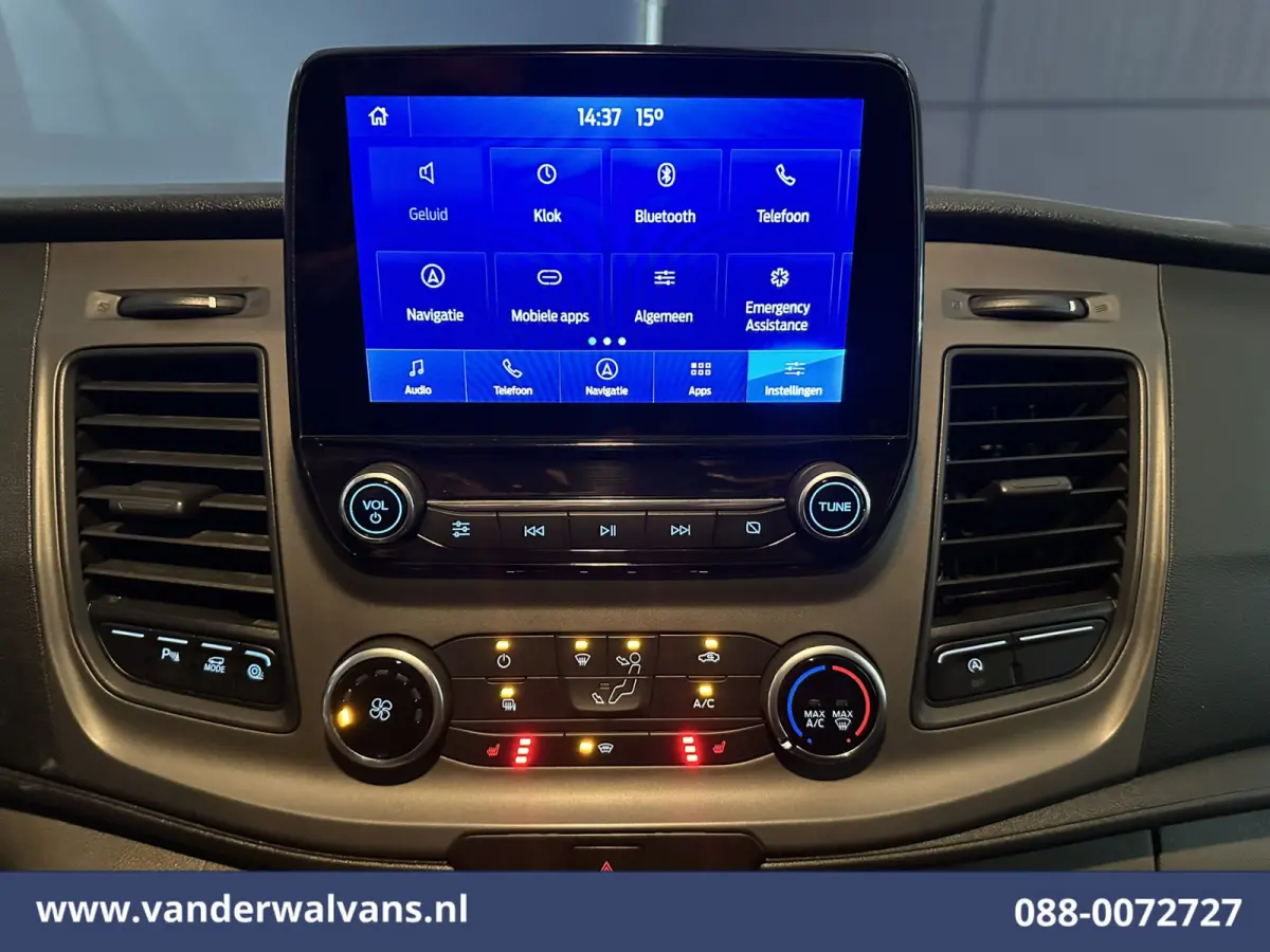 2.0 TDCI 131pk L3H2 Euro6 Airco | Camera | Navigatie | Apple Carplay | Stoelverwarming Cruisecontrol, Android auto, Verwarmde voorruit, Parkeersensoren, Bijrijdersbank, 2500kg trekvermogen