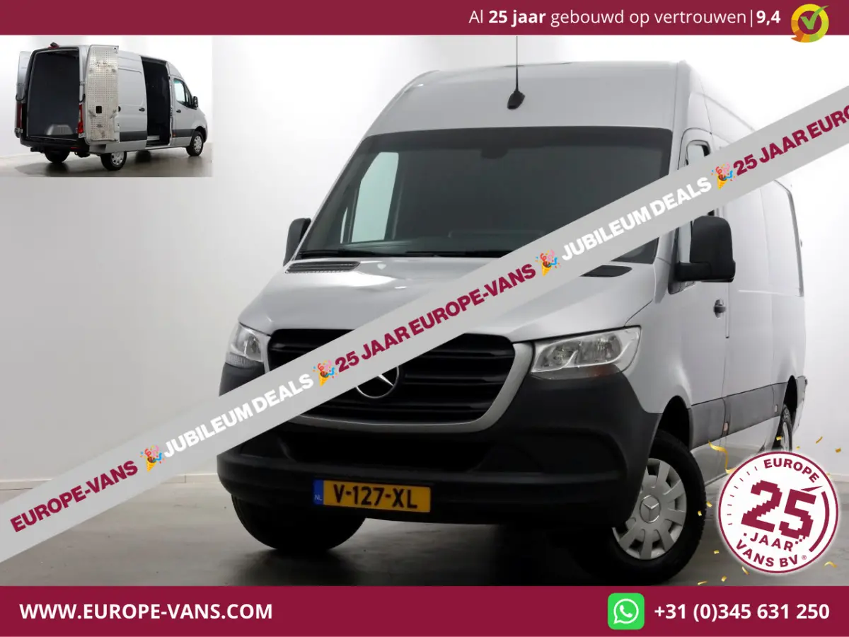 314 CDI 143pk E6 RWD 7G Automaat L2H2 Airco/Camera Trekhaak 3500kg 06-2019