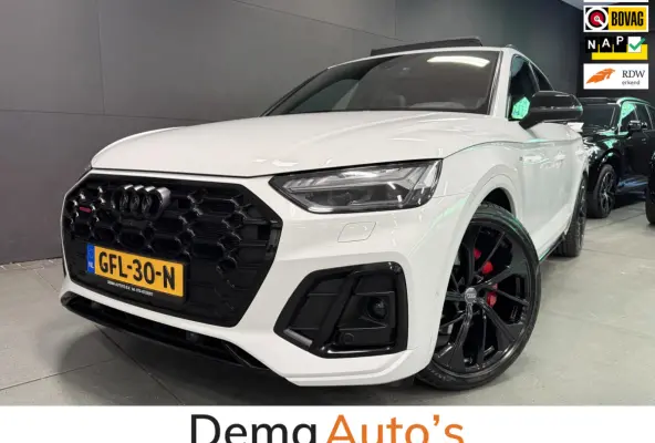 55 TFSI e SQ5 367PK 3X S-LINE 21'' SOH-TEST/BLACK-LINE PANO/B&O/H-UP/LUCHTVERING/MASSAGE STOELEN/FULL-OPTION!!!