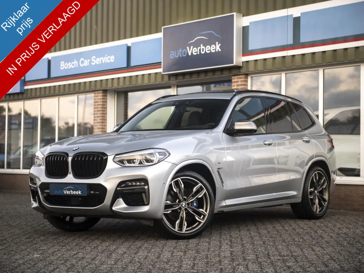 M40i xDrive High Executive | LED | Trekhaak | Pano | 21" LMV | Mem.stoel | H&K Audio | Comf.Access | Conn.Pack Prof. | Standkachel | 360 camera | Achterbank-/stuurverwarming | Full Options