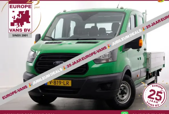 350 2.0 TDCI 130pk E6 RWD D.C. Open Laadbak Trekhaak 2800kg 02-2018