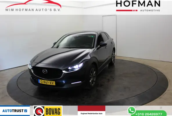 2.0 e-SkyActiv-X M Hybrid Luxury Cam Leer EL aKlep + Stoelen Navi Dhoek Detectie