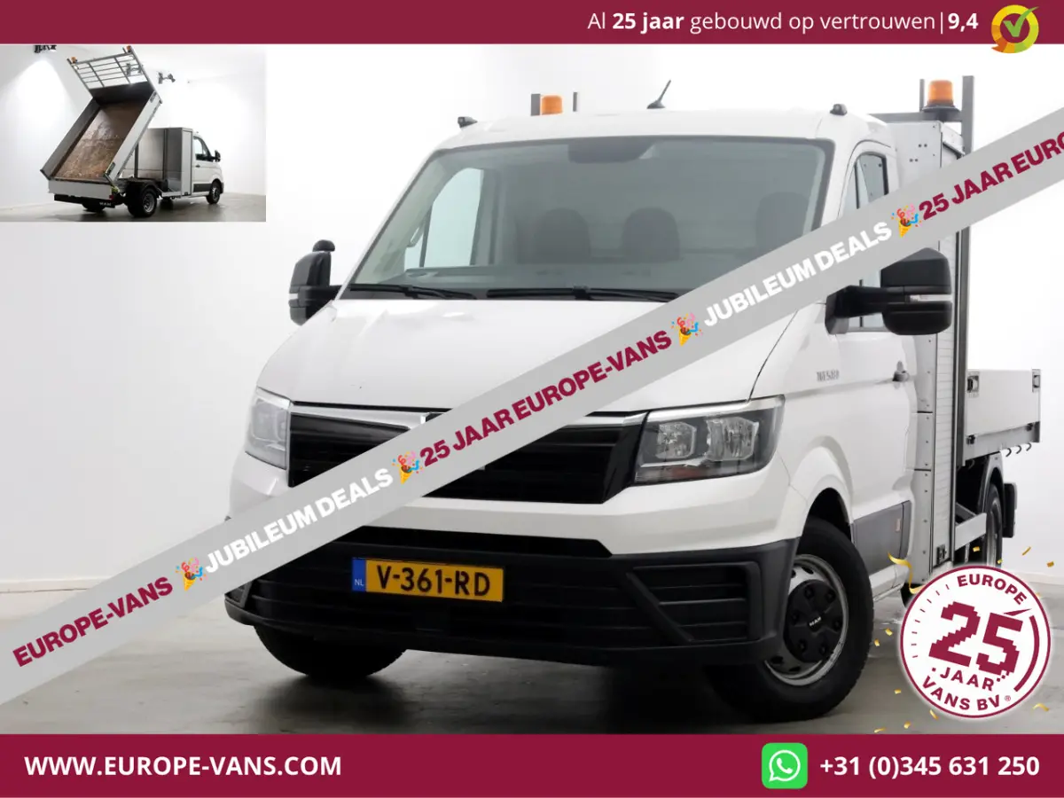 5.180 2.0 177pk E6 L2H1 Kipper Dubbel Lucht Trekhaak 3500kg 06-2018