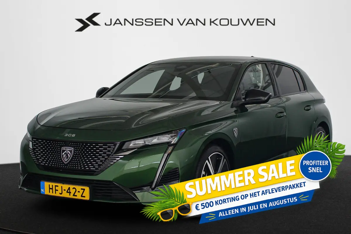 1.2 PureTech GT Automaat Navigatie LED Koplampen Verde Oliva