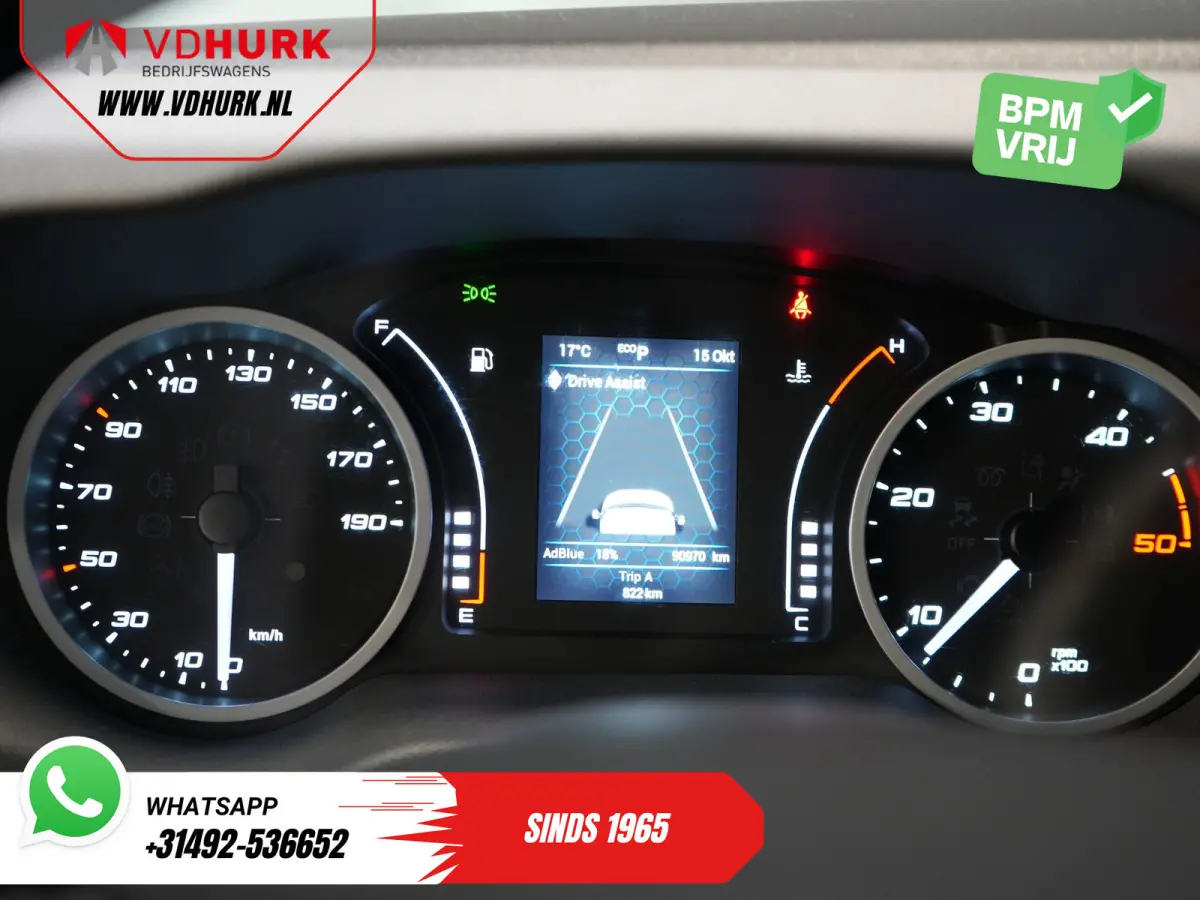 35S18HV 3.0 Aut. ZF BPM VRIJ! Bakwagen Laadklep/ LED/ Spoiler/ Gev.stoel/ Adapt.Cruise/ Navi/ Carplay/ Climate/ 440x210x230