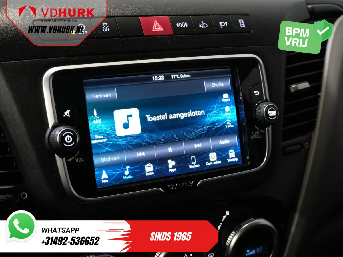 35S18HV 3.0 Aut. ZF BPM VRIJ! Bakwagen Laadklep/ LED/ Spoiler/ Gev.stoel/ Adapt.Cruise/ Navi/ Carplay/ Climate/ 440x210x230