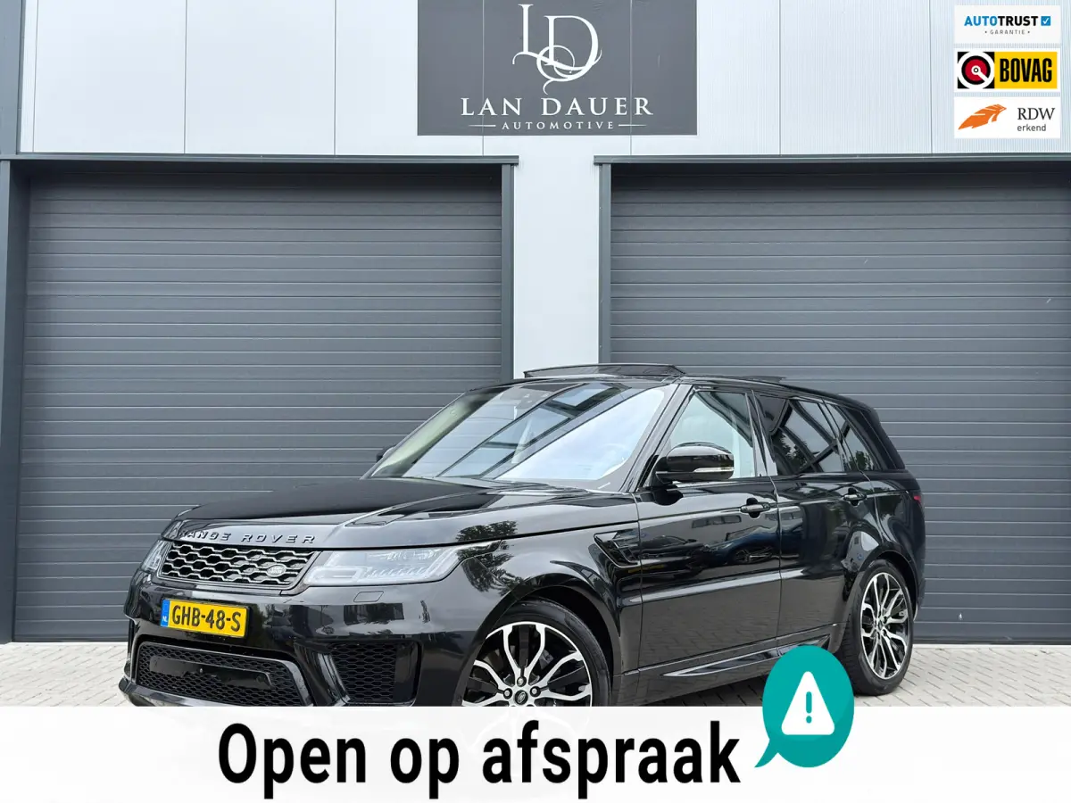 P400e Autobiography BTW / Dynamic / Luchtvering / 360 Camera / Schuifdak / Black