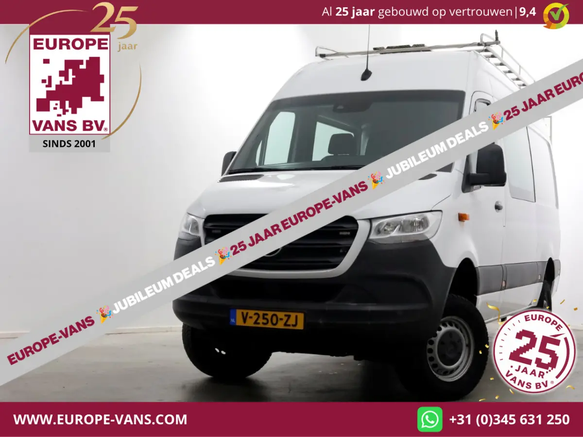 314 CDI 143pk E6 L2H2 4x4 ZG1 D.C. Airco/Navi/Trekhaak 2800kg 05-2019