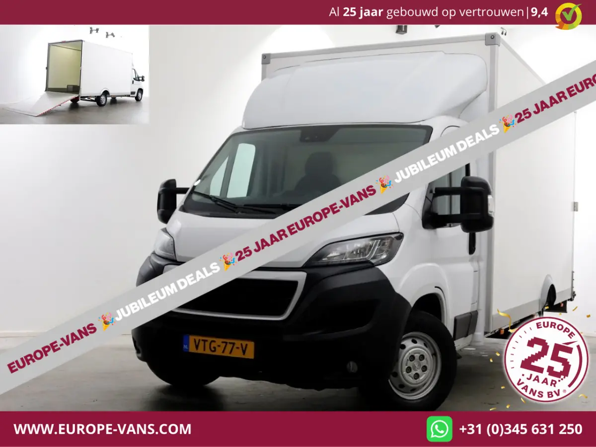 2.2 BlueHDi 165pk Durisotti Lowliner Bakwagen met laadklep 01-2023