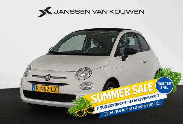 1.0 Hybrid Cult Cabriolet Airco Cruise Control Private lease €359,- p/m