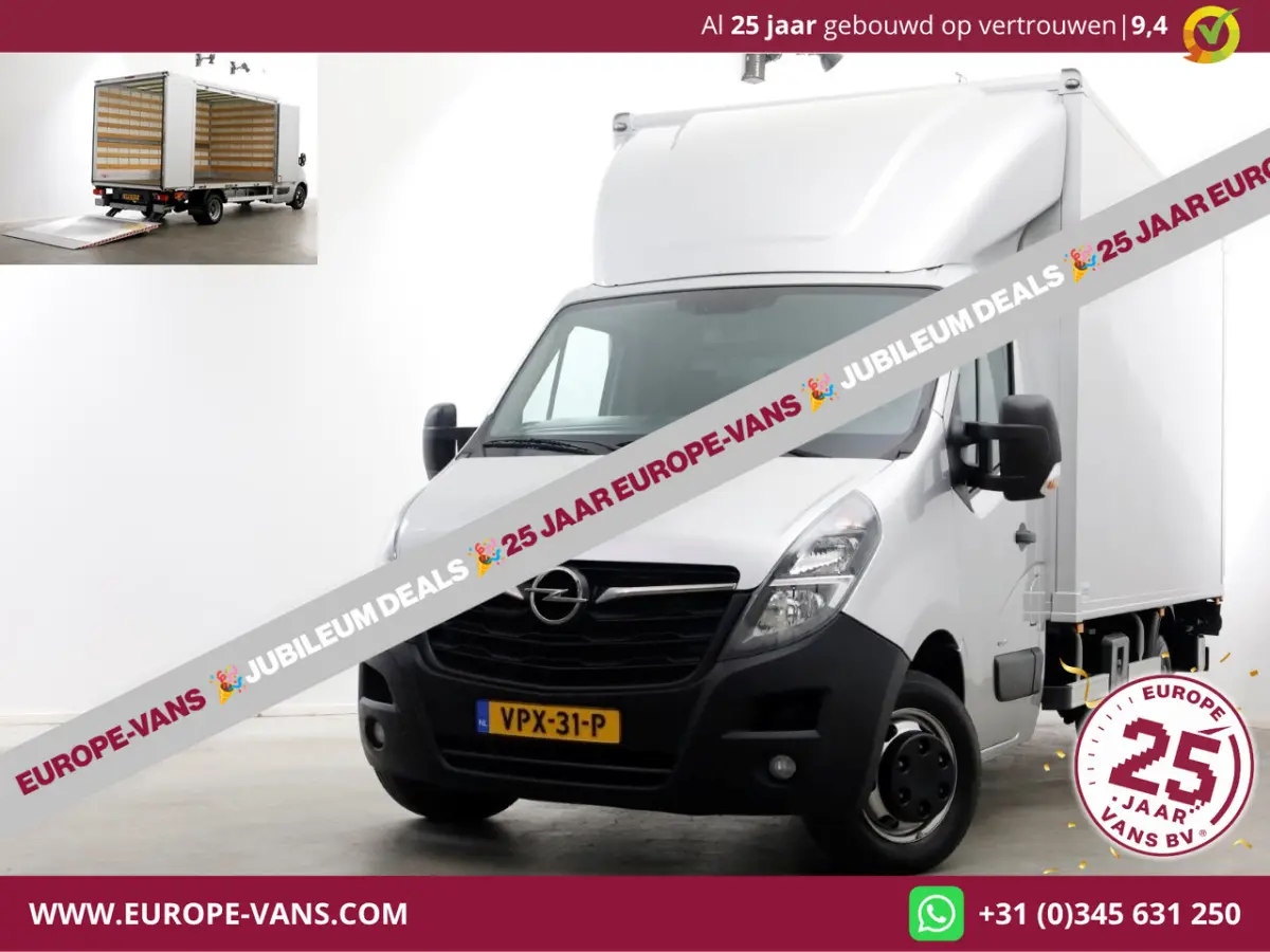 2.3 Turbo 165pk Bakwagen met bovensluit-laadklep 1000kg en zijlader L445cm 05-2022