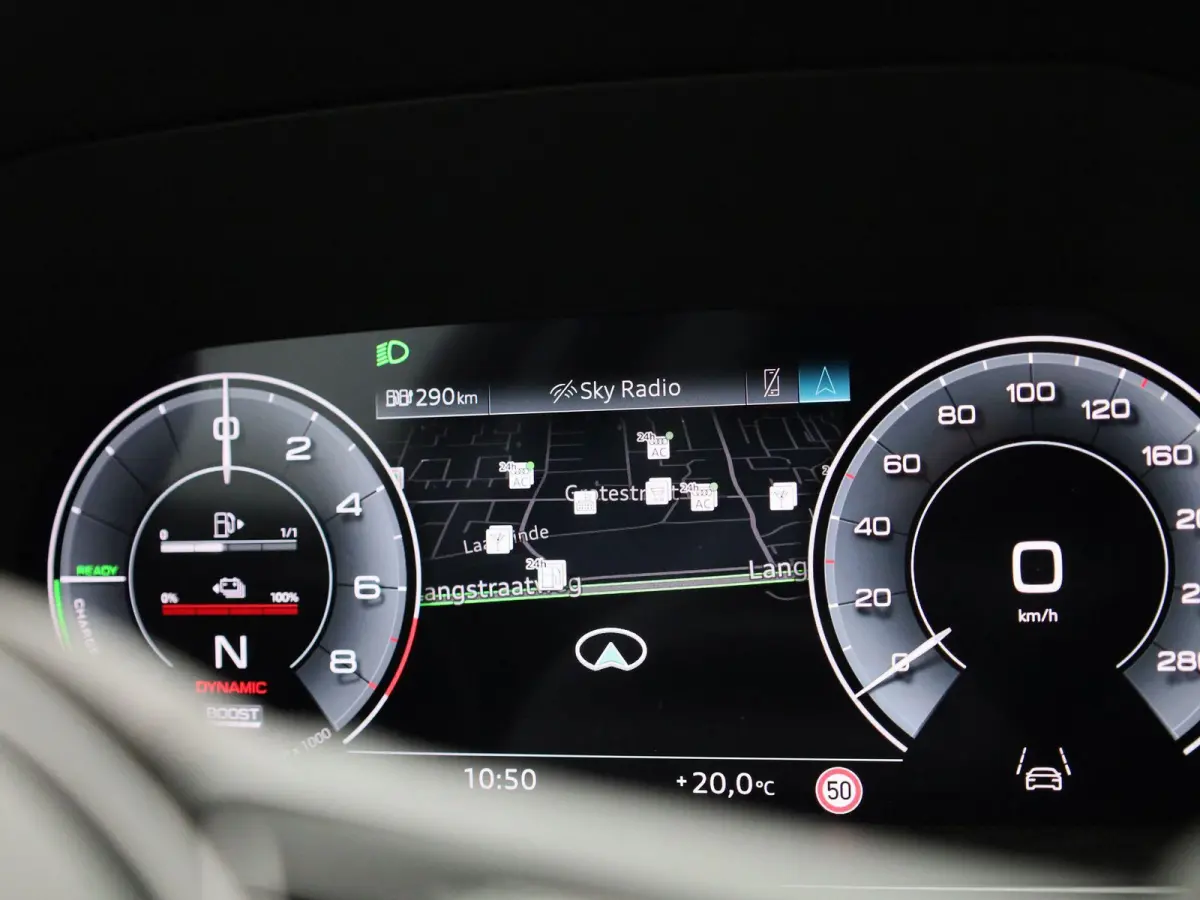 40 TFSI e S edition l Demo l Cruise control l Navigatie l Stoelverwarming l Airco l Elektr. instel. bestuurd.stoel l Ledkoplampen l Apple Carplay / Android Auto l 19" lichtmetalen wielen