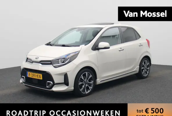 1.0 T-GDi GT-Line 5p | Navigatie | Schuifdak | Apple Carplay / Android Auto | Achteruitrijcamera | Stoel- Stuur verwarming | Leder | Parkeersensoren | Climate Control | Lichtmetalen Velgen |