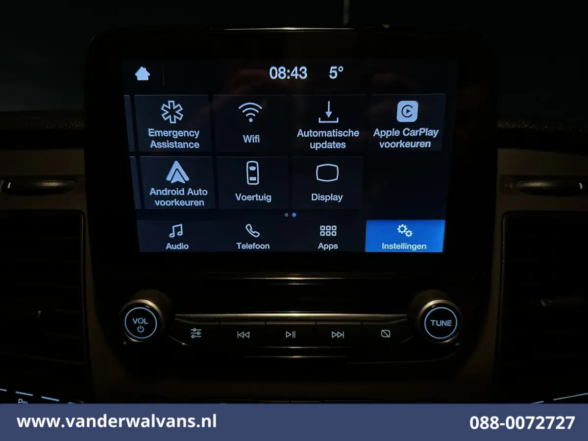 2.0 TDCI 130pk L2H1 Euro6 Airco | Camera | Apple Carplay | LED | Cruisecontrol | 2800kg Trekhaak Android Auto, Stoelverwarming, Verwarmde voorruit, Parkeersensoren