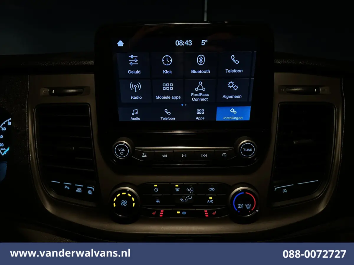 2.0 TDCI 130pk L2H1 Euro6 Airco | Camera | Apple Carplay | LED | Cruisecontrol | 2800kg Trekhaak Android Auto, Stoelverwarming, Verwarmde voorruit, Parkeersensoren