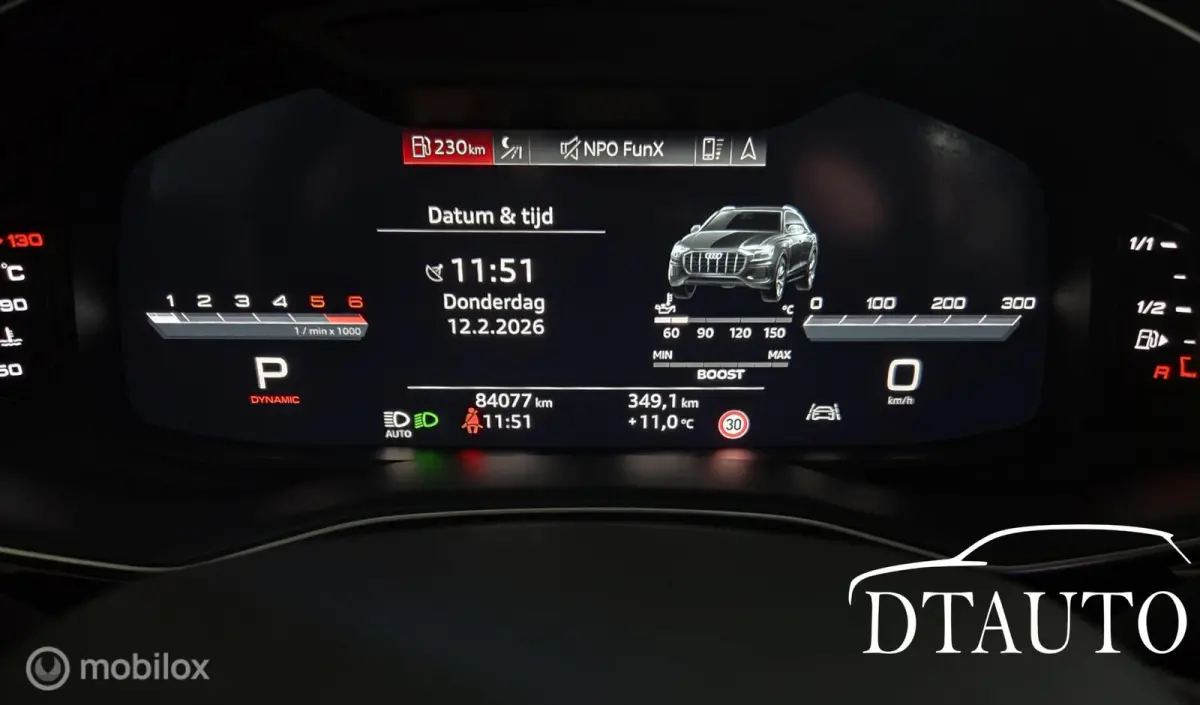 SQ8 4.0 TDI V8 S-Line Grijs Kenteken Pano B&O Vol Optie