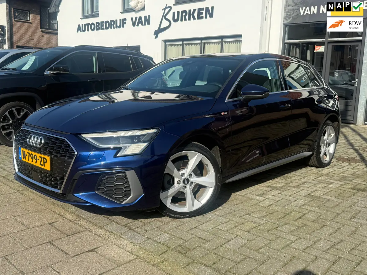 40 TFSI e Advanced edition, S-line, Panoramadak, SOH 91.6% Stoelverwarming, Apple Carplay/Android