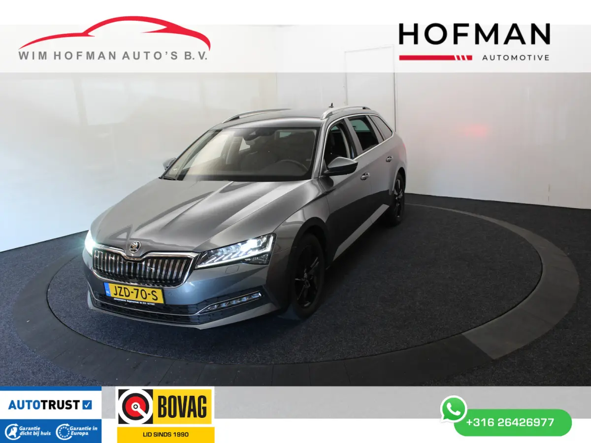 Škoda Superb 2022 Hybride Automatisch leasen