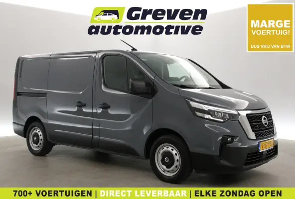 Nissan Primastar 2.0 dCi L1H1 Acenta | Marge | Airco | Cruise | Camera | Carplay | 3 Zits | 2xSchuifdeur | Parkeersens.
