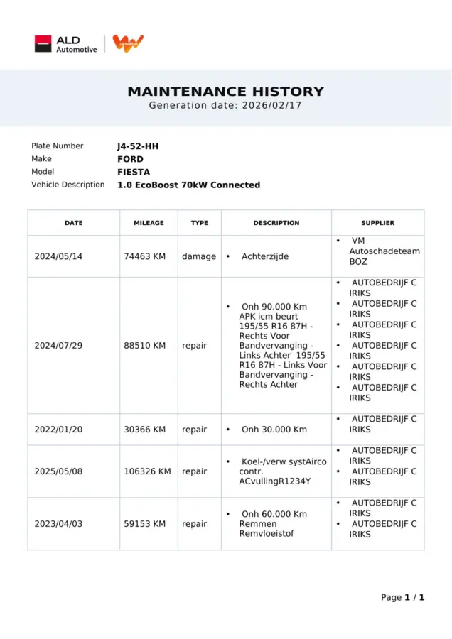 1.0 EcoBoost Connected 5DRS, 2020|LED|Airco|Mooi!