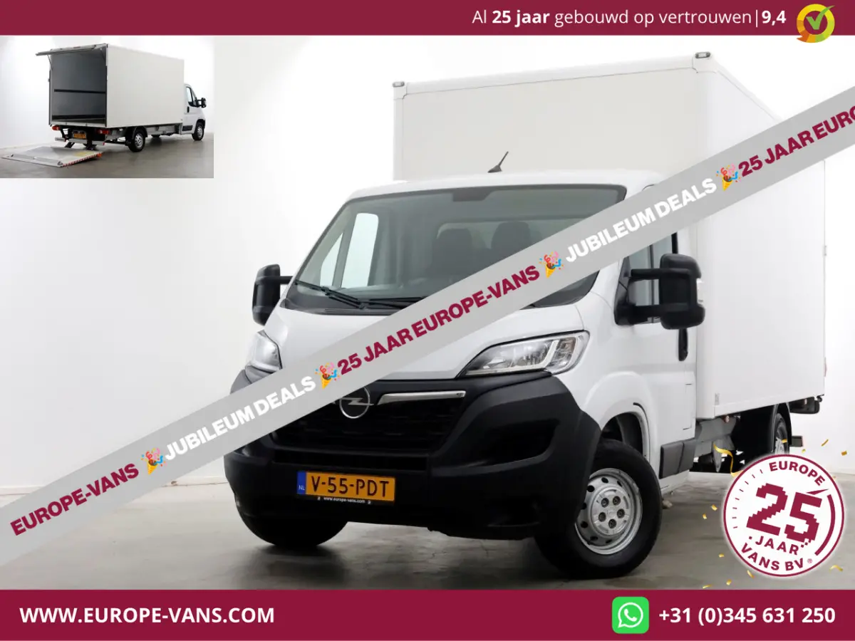 2.2D 140pk Bakwagen met laadklep 1.060kg laadvermogen 08-2023