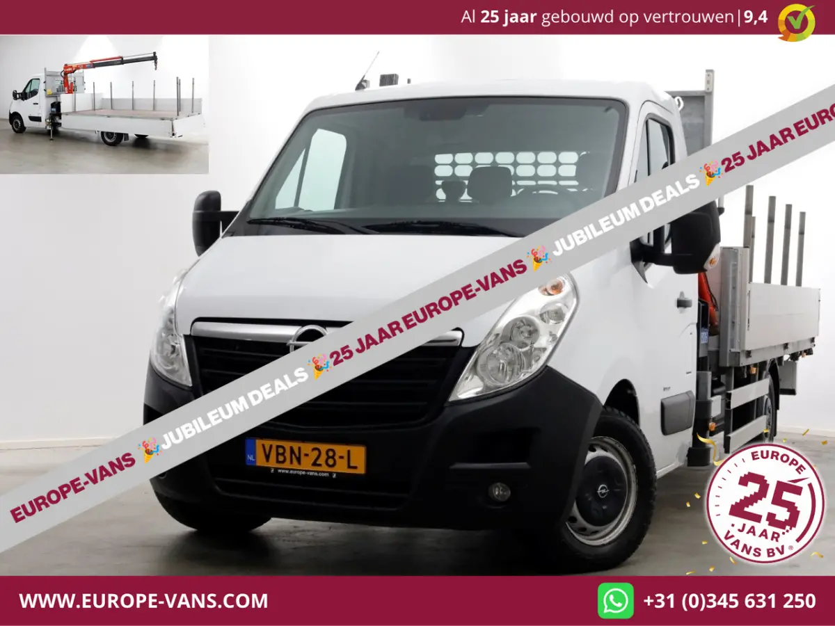 2.3 CDTI 145pk E6 Open Laadbak + Kraan 08-2019