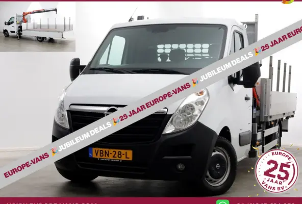 2.3 CDTI 145pk E6 Open Laadbak + Kraan 08-2019