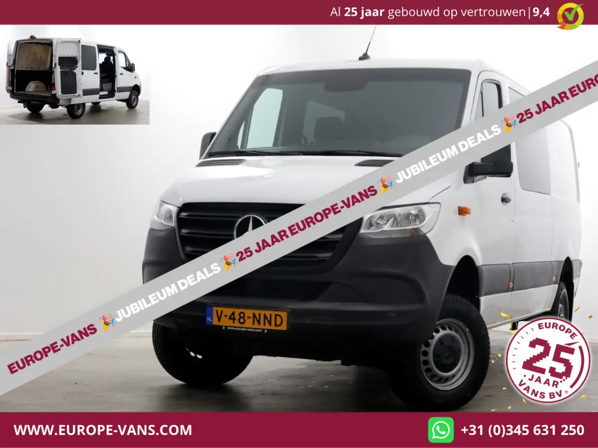 316 CDI 163pk L2H1 D.C. 4x4 ZG3 Airco/Navi/Camera 08-2020
