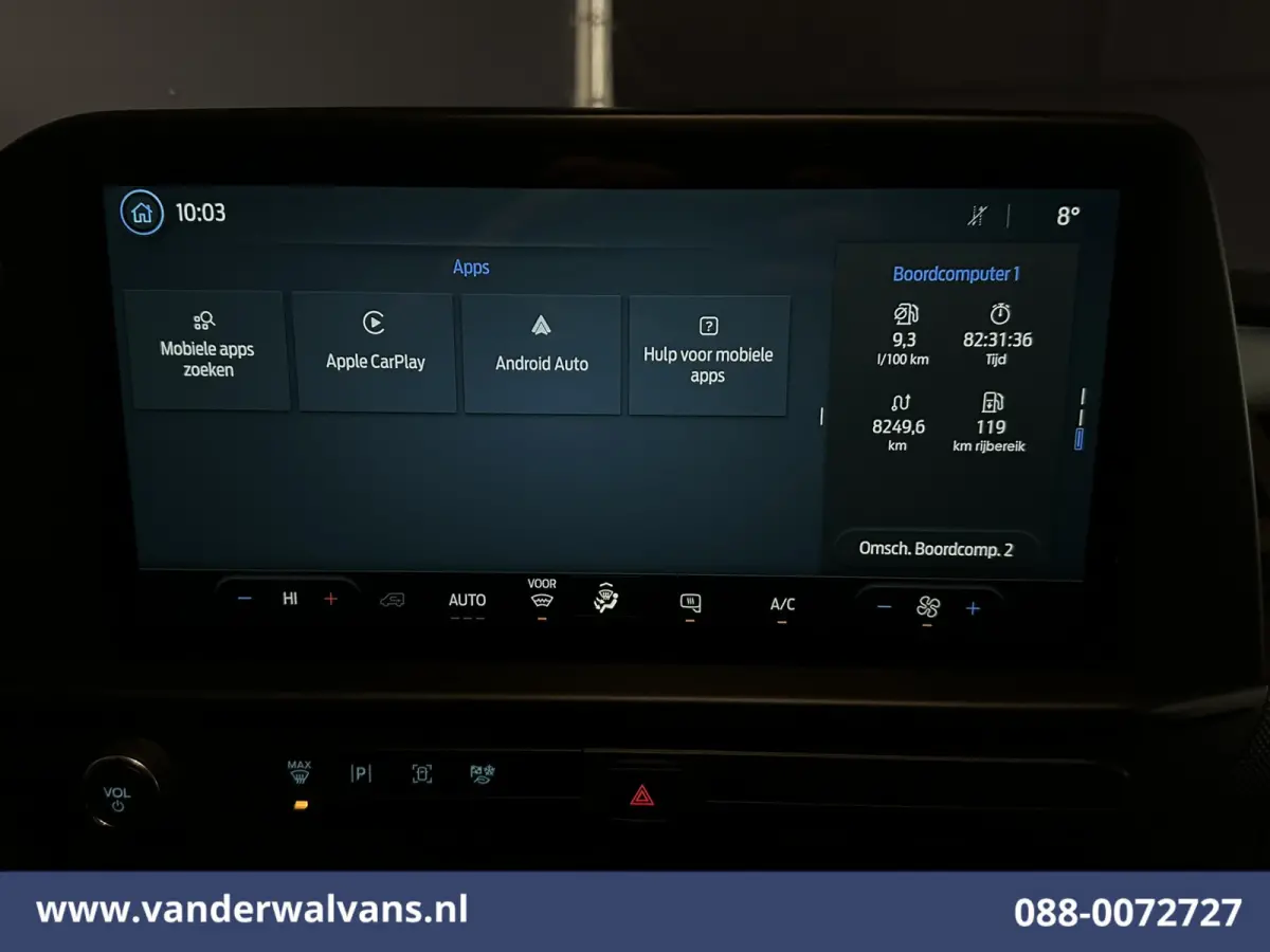 2.0 TDCI L1H1 Euro6 Airco | Camera | LED | Apple Carplay | Cruisecontrol Android Auto, Verwarmde voorruit, Parkeersensoren, Bijrijdersbank