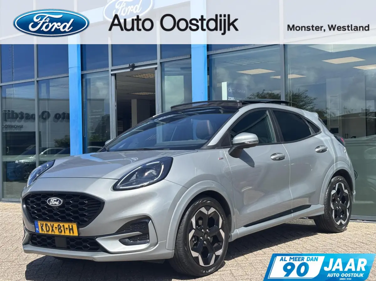 1.0 EcoBoost ST-Line X 155PK Automaat Panodak Winterpack Camera Cruise Navi B&O Climate Keyless Elek. Achterklep Full-LED Privacy Glass *Sportief*