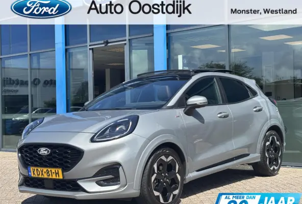 1.0 EcoBoost ST-Line X 155PK Automaat Panodak Winterpack Camera Cruise Navi B&O Climate Keyless Elek. Achterklep Full-LED Privacy Glass *Sportief*