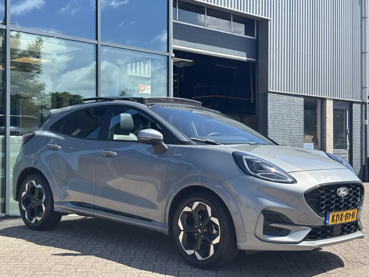 1.0 EcoBoost ST-Line X 155PK Automaat Panodak Winterpack Camera Cruise Navi B&O Climate Keyless Elek. Achterklep Full-LED Privacy Glass *Sportief*