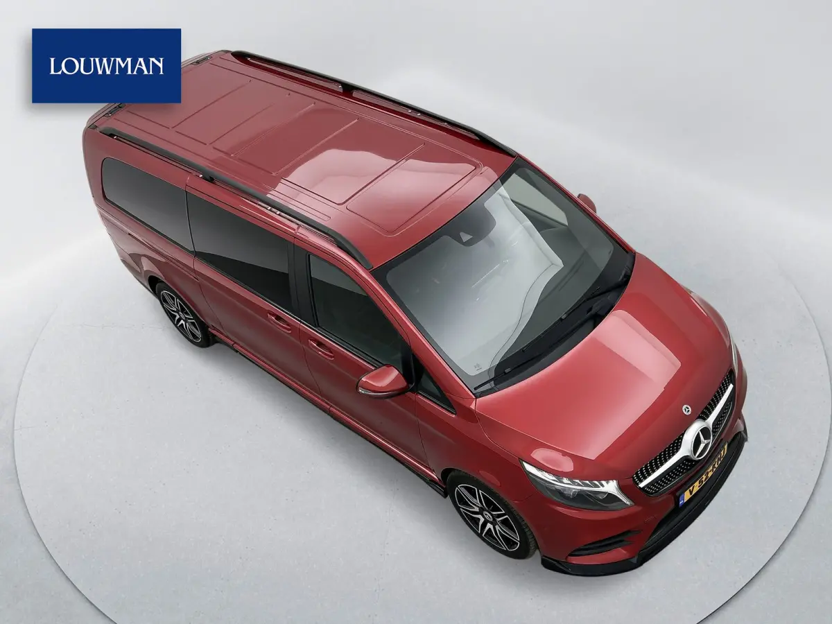 250d DC L3 AMG 4-Matic Maxton Spoilers Hyacinth Red metallic Dubbele Cabine Leder Dubbele Schuifdeur Lane Assist