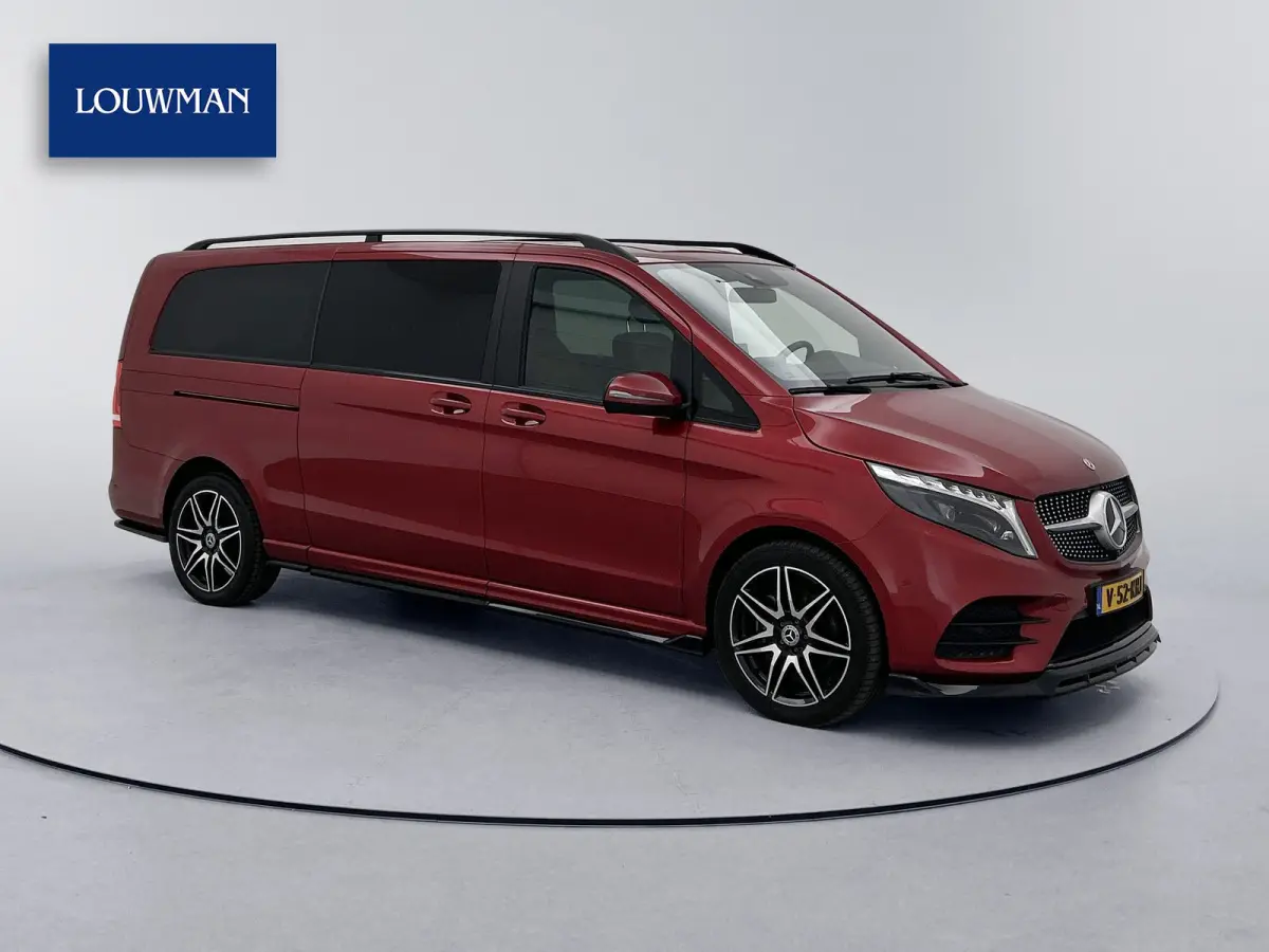 250d DC L3 AMG 4-Matic Maxton Spoilers Hyacinth Red metallic Dubbele Cabine Leder Dubbele Schuifdeur Lane Assist