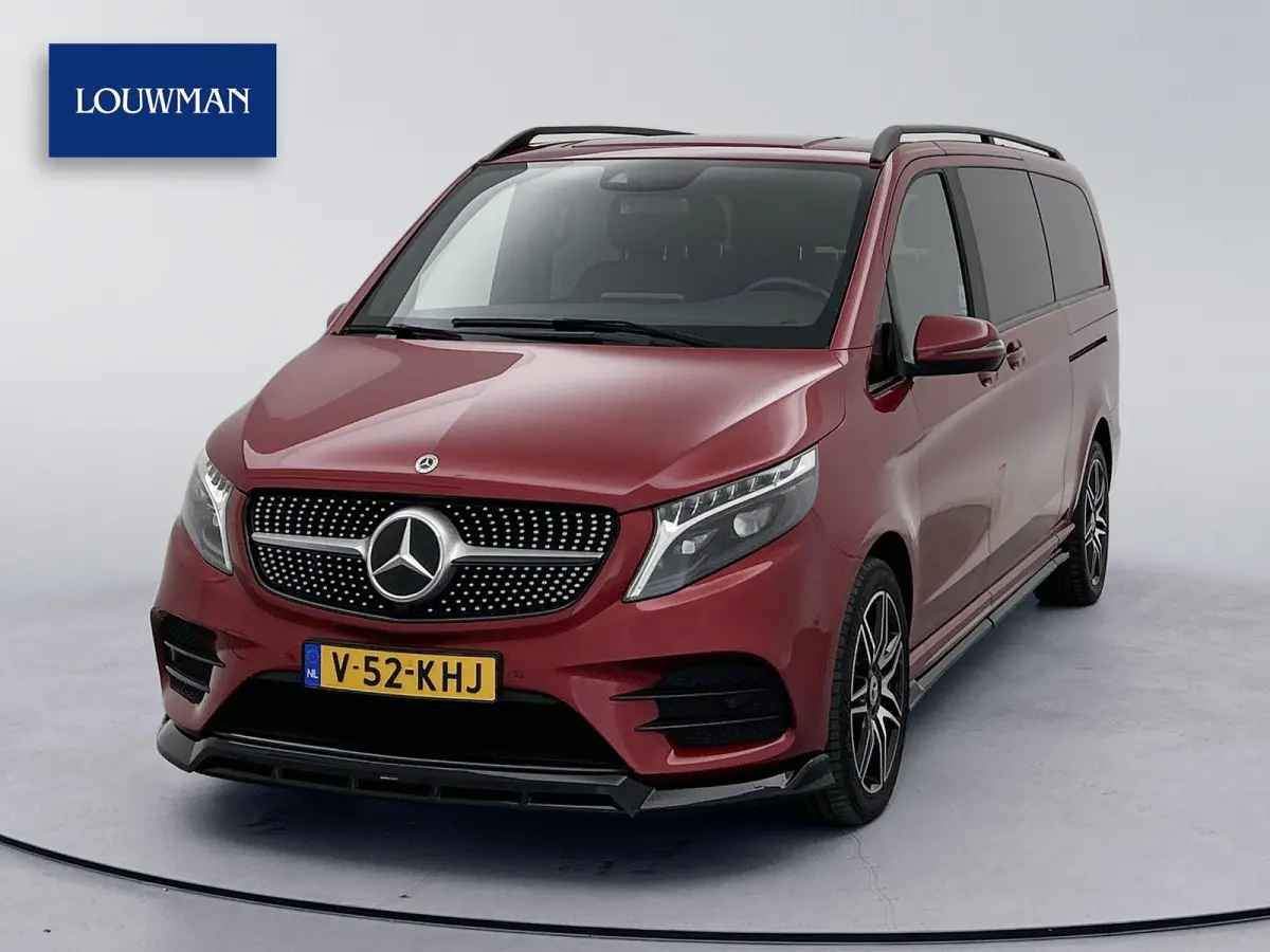 250d DC L3 AMG 4-Matic Maxton Spoilers Hyacinth Red metallic Dubbele Cabine Leder Dubbele Schuifdeur Lane Assist